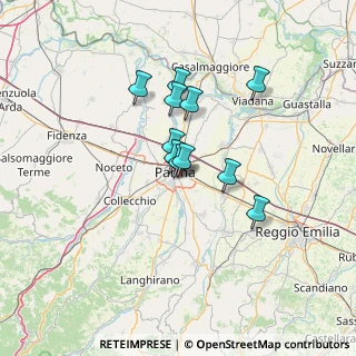 Mappa Via Monte Bardone, 43123 Parma PR, Italia (9.79545)