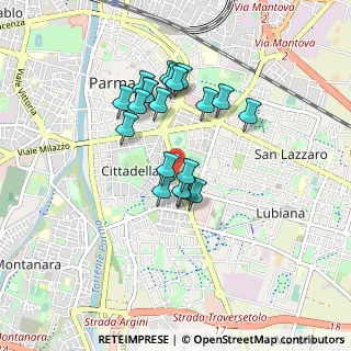 Mappa Via Monte Bardone, 43123 Parma PR, Italia (0.7325)