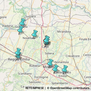 Mappa Via Calatafimi, 41012 Carpi MO, Italia (15.69)