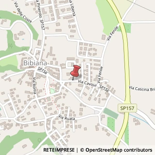 Mappa Via Cavour, 33, 10060 Bibiana, Torino (Piemonte)