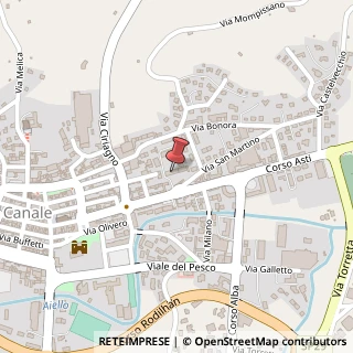 Mappa Via San Martino, 3/A, 12043 Canale, Cuneo (Piemonte)