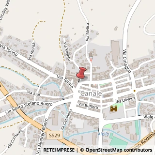 Mappa Piazza Guglielmo Marconi, 13, 12043 Canale CN, Italia, 12043 Canale, Cuneo (Piemonte)