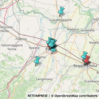 Mappa Via Villa Glori, 43125 Parma PR, Italia (12.214)
