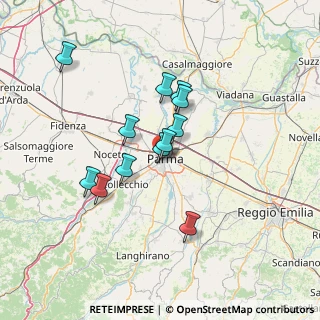 Mappa Via Digione, 43125 Parma PR, Italia (11.63167)