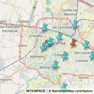 Mappa Via Villa Glori, 43125 Parma PR, Italia (2.1)