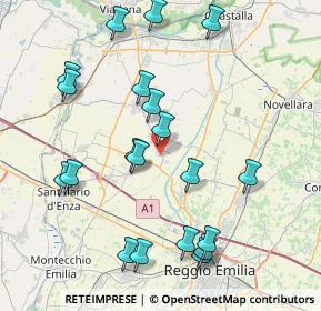 Mappa Via Antica, 42024 Castelnovo di Sotto RE, Italia (8.899)