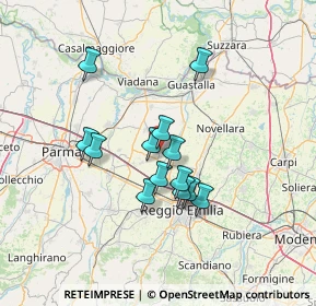 Mappa Via Antica, 42024 Castelnovo di Sotto RE, Italia (10.99308)