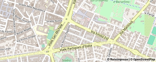 Mappa Parma