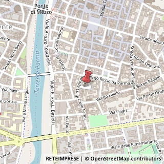 Mappa Piazzale Santafiora, 3, 43121 Parma, Parma (Emilia Romagna)