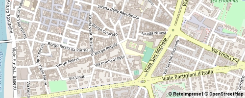 Mappa Parma