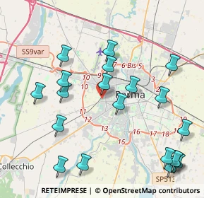 Mappa Via Vittorio de Sica, 43126 Parma PR, Italia (4.87)