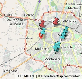 Mappa Via Vittorio de Sica, 43126 Parma PR, Italia (1.63083)