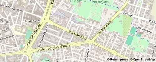 Mappa Parma
