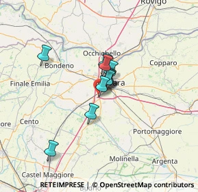 Mappa Via Trasvolatori Atlantici, 44124 Ferrara FE, Italia (7.83727)