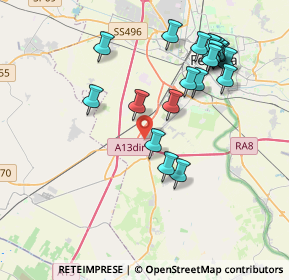 Mappa Via Trasvolatori Atlantici, 44124 Ferrara FE, Italia (4.022)