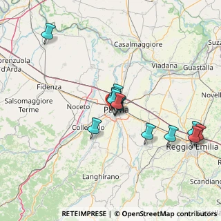 Mappa Via Edmondo de Amicis, 43125 Parma PR, Italia (13.04308)