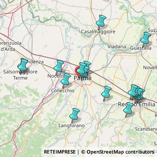 Mappa Via Edmondo de Amicis, 43125 Parma PR, Italia (18.57188)