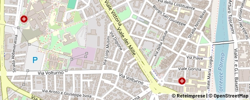 Mappa Parma
