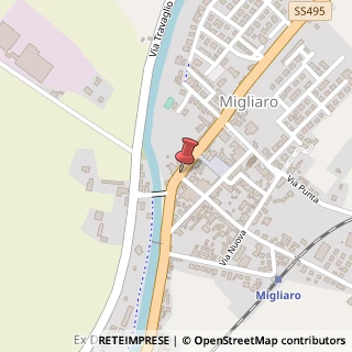 Mappa Via Ludovico Ariosto, 36, 44020 Migliaro, Ferrara (Emilia Romagna)