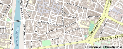 Mappa Parma