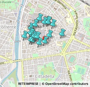 Mappa Strada XXII Luglio, 43100 Parma PR (0.314)