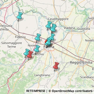 Mappa Via Luigi Musini, 43125 Parma PR, Italia (11.61417)