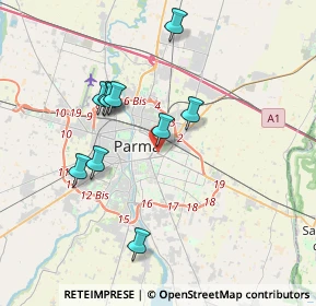 Mappa Via Usiglio, 43100 Parma PR, Italia (4.43667)
