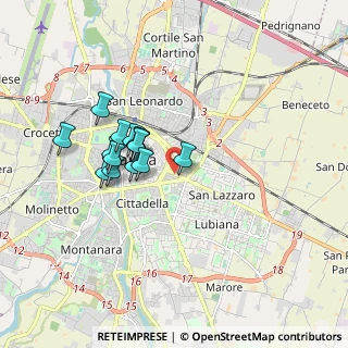 Mappa Via Usiglio, 43100 Parma PR, Italia (1.44643)