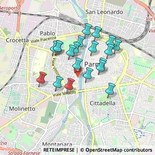 Mappa Piazzale Alberto Rondani, 43125 Parma PR, Italia (0.7865)
