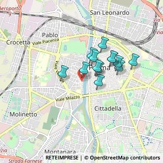 Mappa Piazzale Alberto Rondani, 43125 Parma PR, Italia (0.67308)