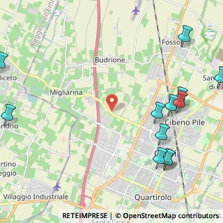 Mappa Via Guastalla, 41012 Carpi MO, Italia (3.09417)