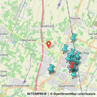 Mappa Via Guastalla, 41012 Carpi MO, Italia (2.56)