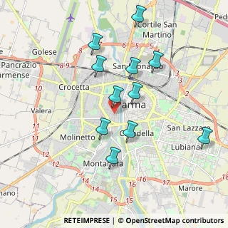 Mappa Strada Nino Bixio, 43100 Parma PR (1.80818)
