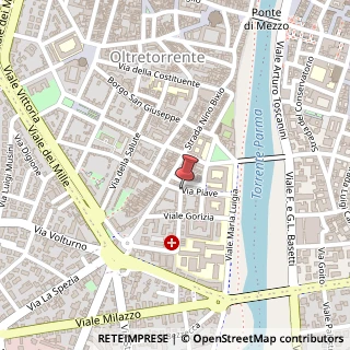 Mappa Via Monte Nero, 1, 43125 Parma, Parma (Emilia Romagna)
