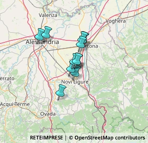 Mappa 15068 Pozzolo Formigaro AL, Italia (8.25727)