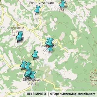 Mappa Via Guglielmo Marconi, 15051 Castellania AL, Italia (1.24565)