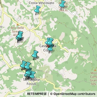 Mappa Via Guglielmo Marconi, 15051 Castellania AL, Italia (1.23478)