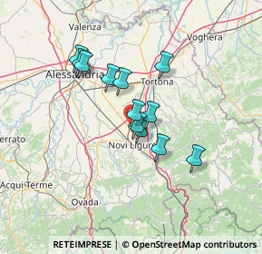 Mappa Via Giuseppe Garibaldi, 15068 Pozzolo Formigaro AL, Italia (10.355)