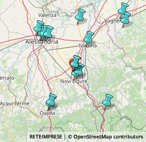 Mappa Via Giuseppe Garibaldi, 15068 Pozzolo Formigaro AL, Italia (15.90188)