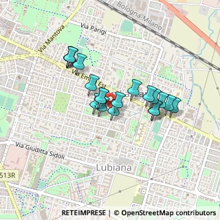 Mappa Via Carlo Malaspina, 43123 Parma PR, Italia (0.362)