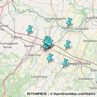 Mappa Via Carlo Malaspina, 43123 Parma PR, Italia (8.57273)