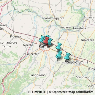 Mappa Via Isacco Newton, 43123 Parma PR, Italia (6.58231)