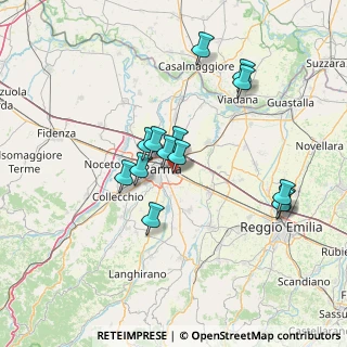 Mappa Via Isacco Newton, 43123 Parma PR, Italia (12.905)
