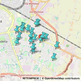 Mappa Via Isacco Newton, 43123 Parma PR, Italia (0.8095)