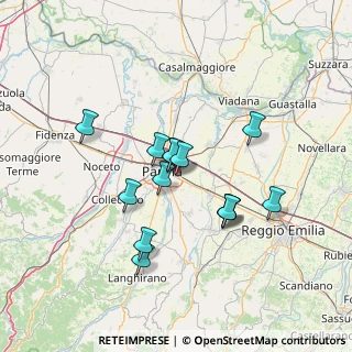 Mappa Via Cicerone, 43123 Parma PR, Italia (11.68214)