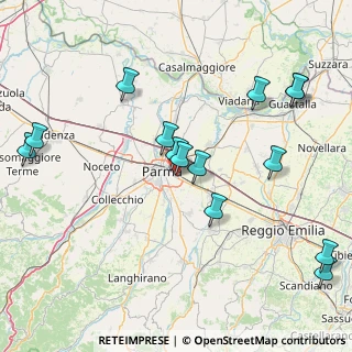 Mappa Via Cicerone, 43123 Parma PR, Italia (18.60929)