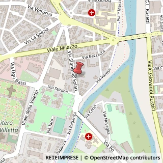 Mappa Via Stanislao Solari, 25, 43125 Parma, Parma (Emilia Romagna)