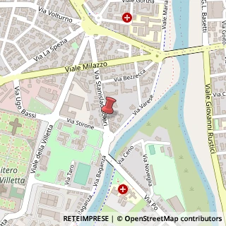 Mappa Via Stanislao Solari, 31, 43125 Parma, Parma (Emilia Romagna)