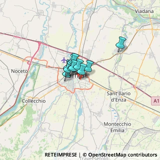Mappa Via Alfredo Catalani, 43123 Parma PR, Italia (3.06182)