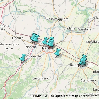 Mappa Via Alfredo Catalani, 43123 Parma PR, Italia (12.59583)